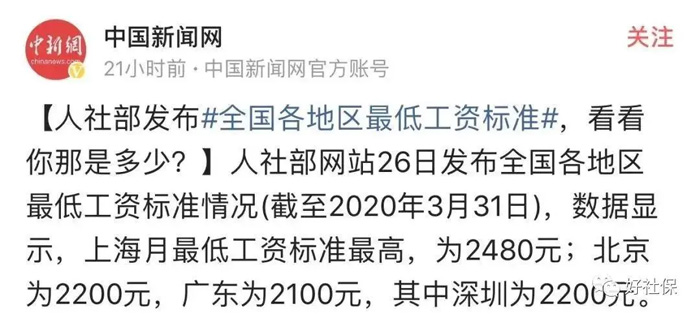 最新！全國各地最低工資排名出爐！浙江排名第六！看你拖后腿了沒